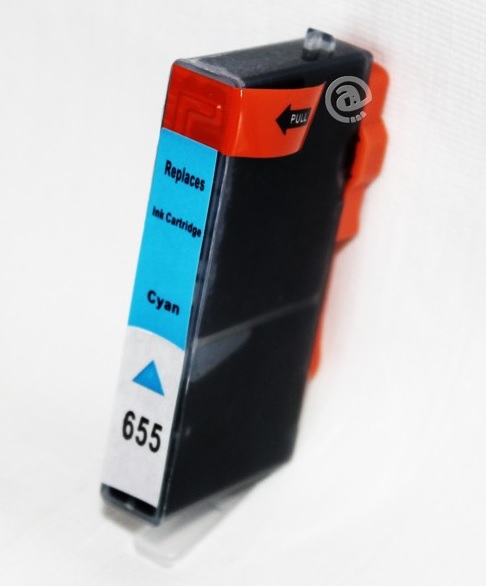 HP č.655 (CZ110AE) azurová kompatibilní náplň / 18ml