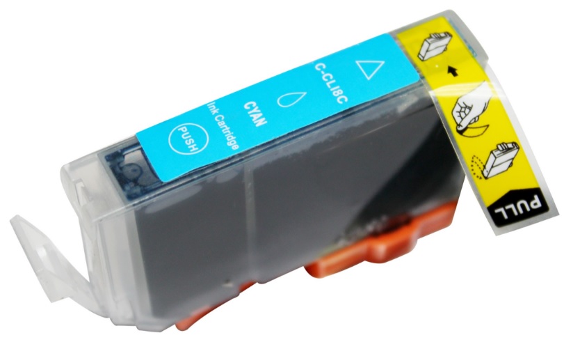 CANON CLI-8C azurová kompatibilní náplň / 14ml