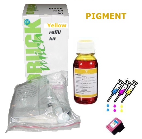 Plnící sada pro náplně Canon CL-511 a CL-513 Yellow Pigment / 100ml